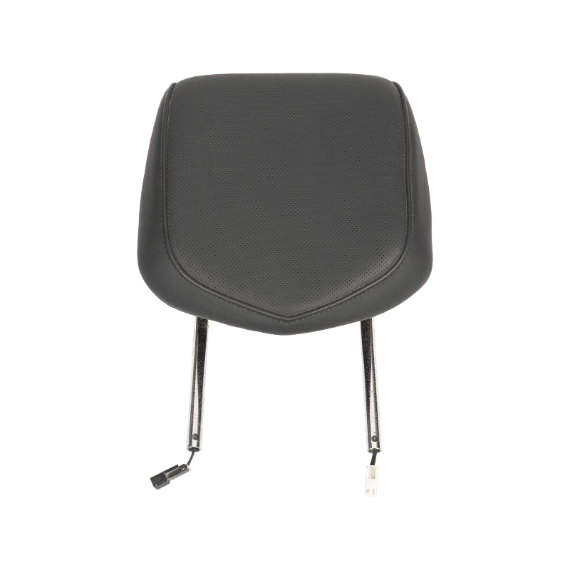 Automotive Cable-Controlled Foldable Rear Seat Headrest Assembly