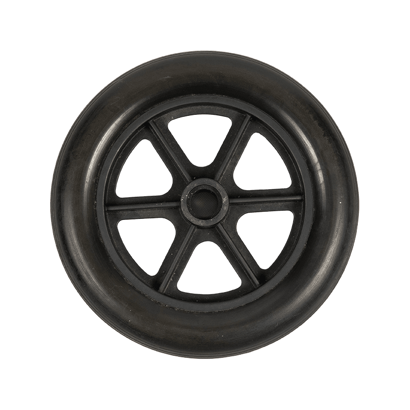 Shock Absorbing PU Integral Skin Foam Wheel Tire Assembly